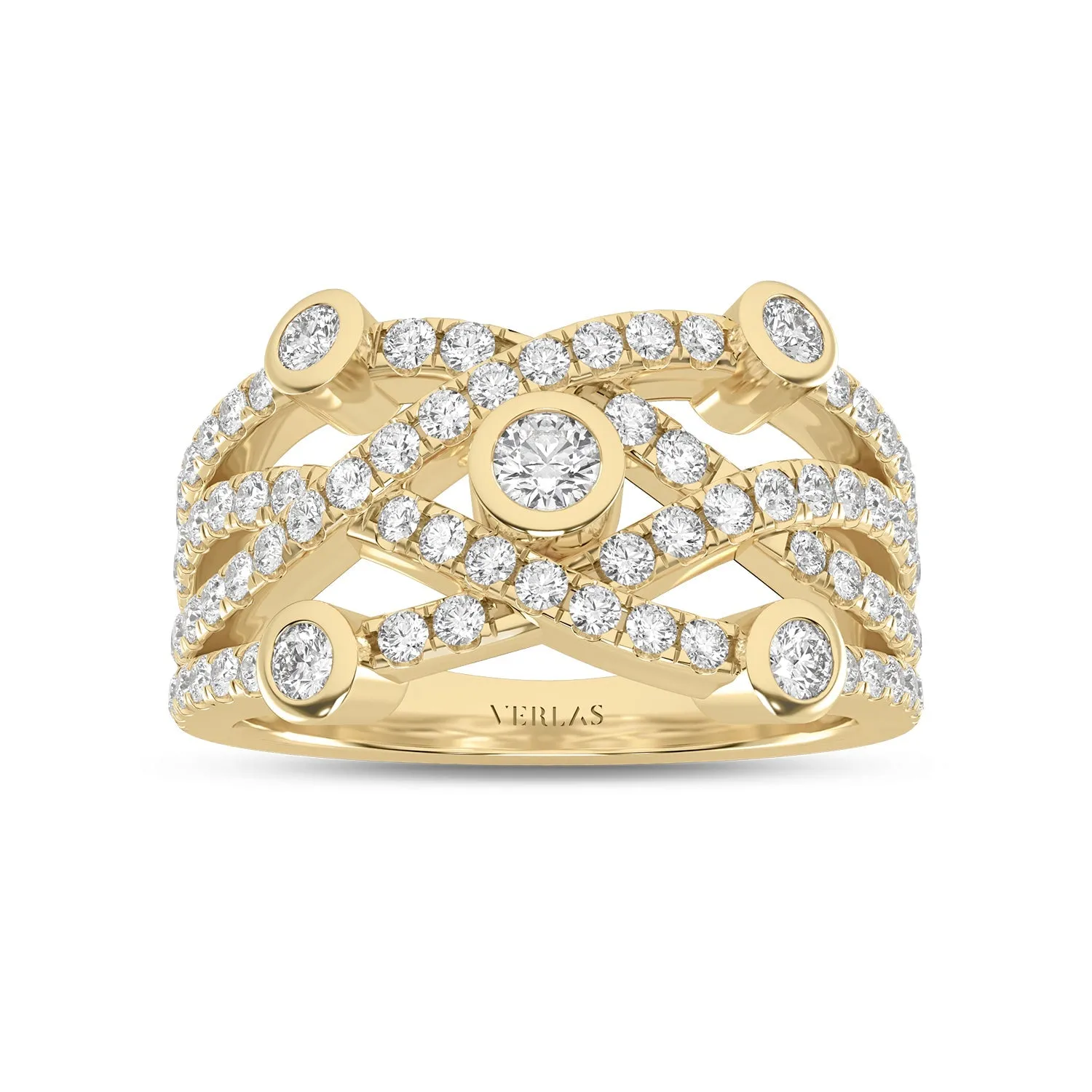 3 Cross-Tier Smitten Ring