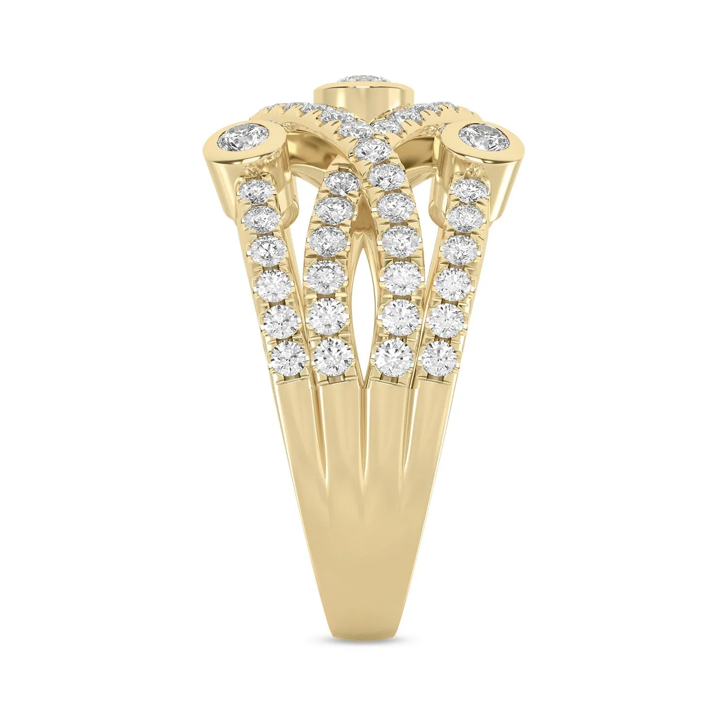 3 Cross-Tier Smitten Ring