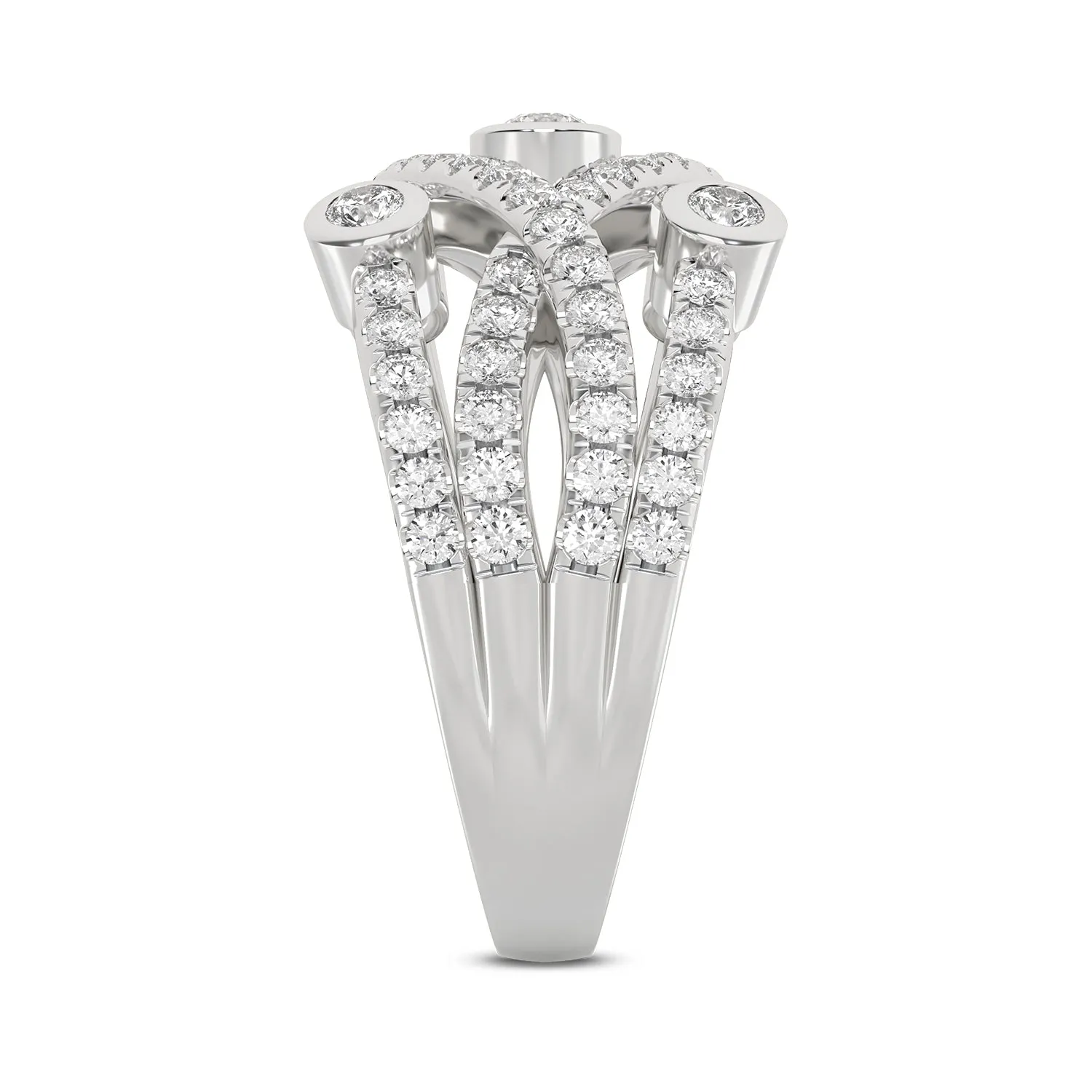 3 Cross-Tier Smitten Ring