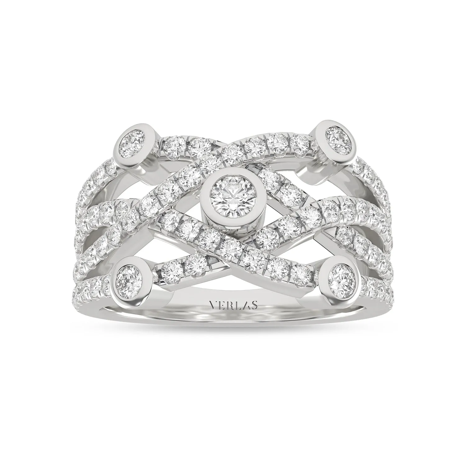 3 Cross-Tier Smitten Ring
