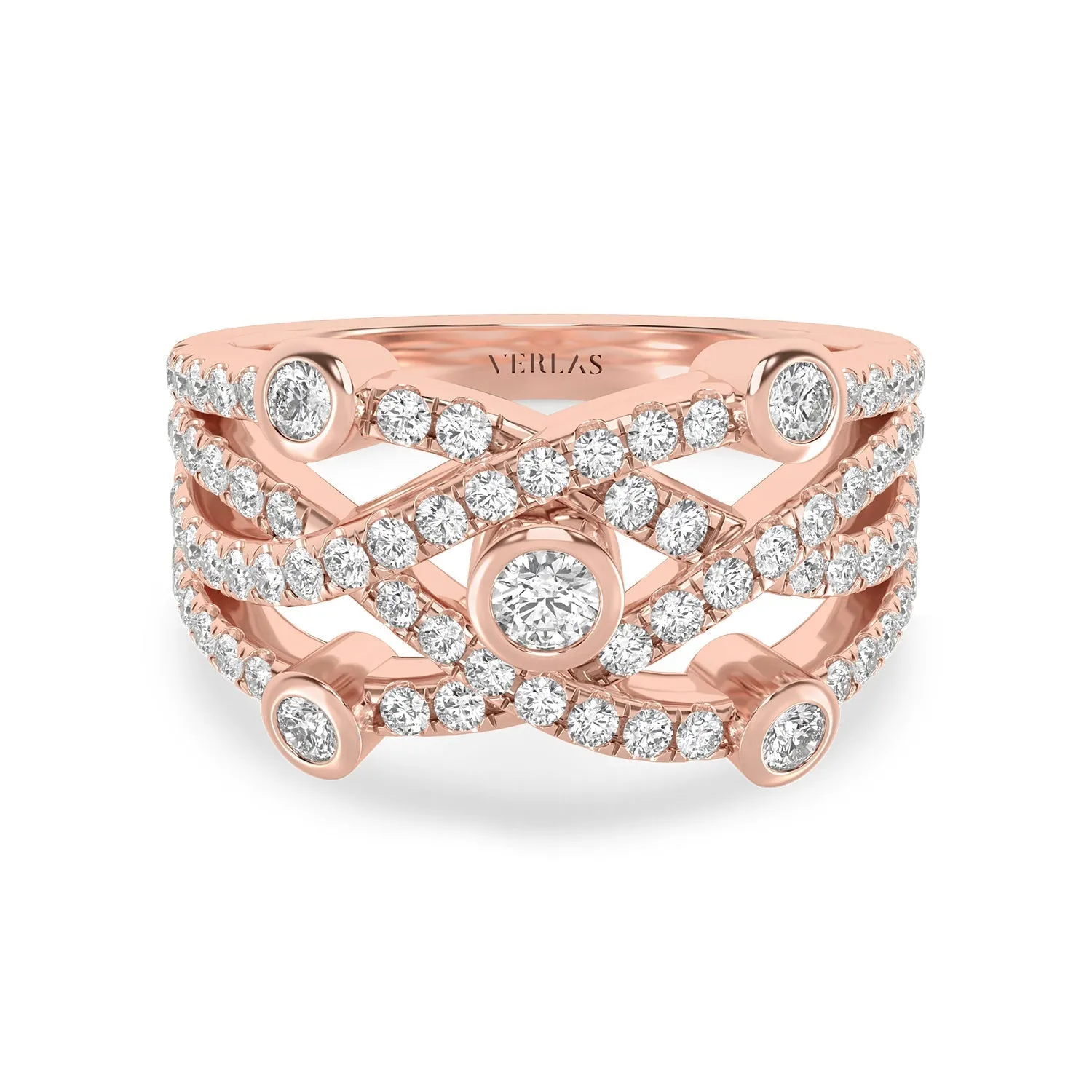 3 Cross-Tier Smitten Ring
