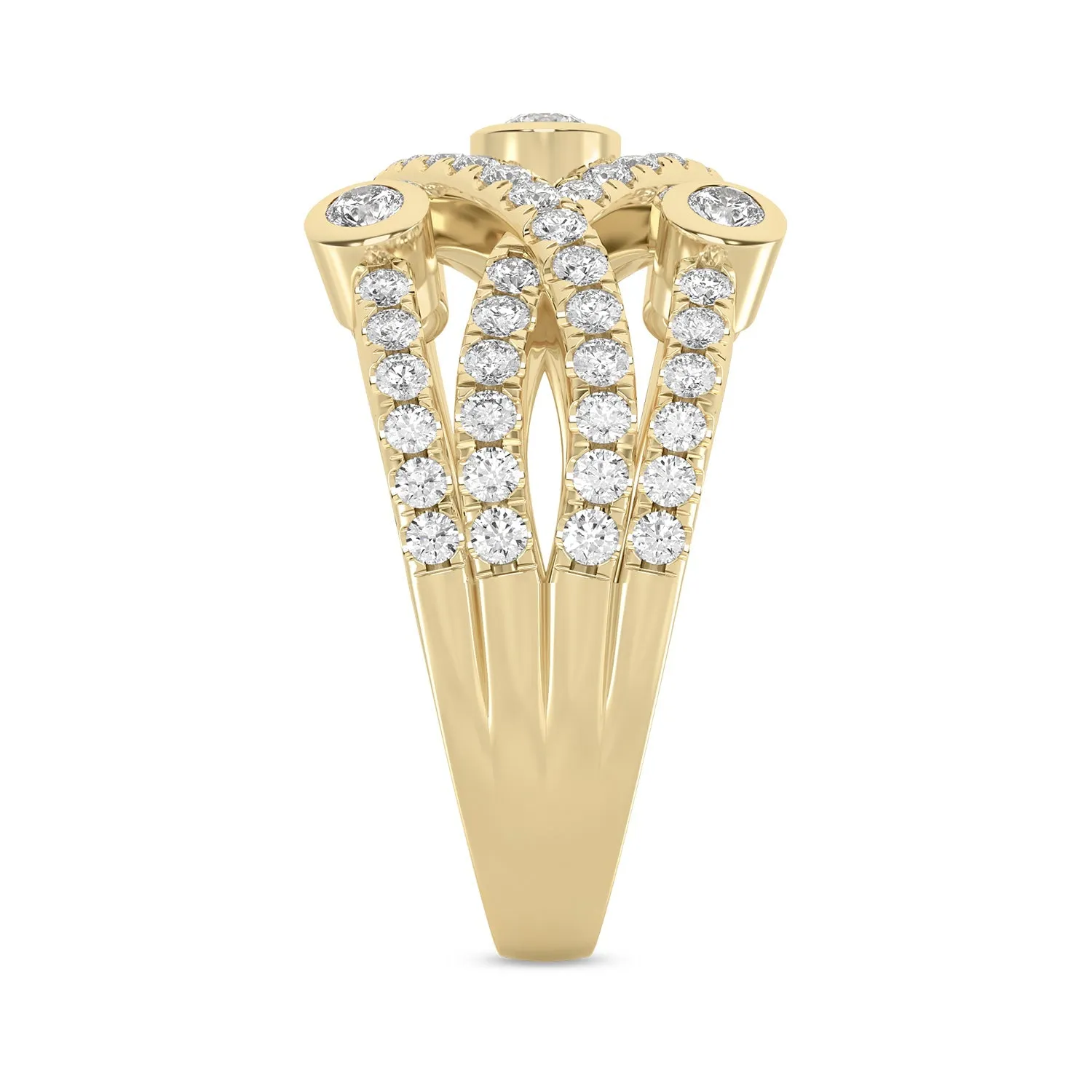 3 Cross-Tier Smitten Ring