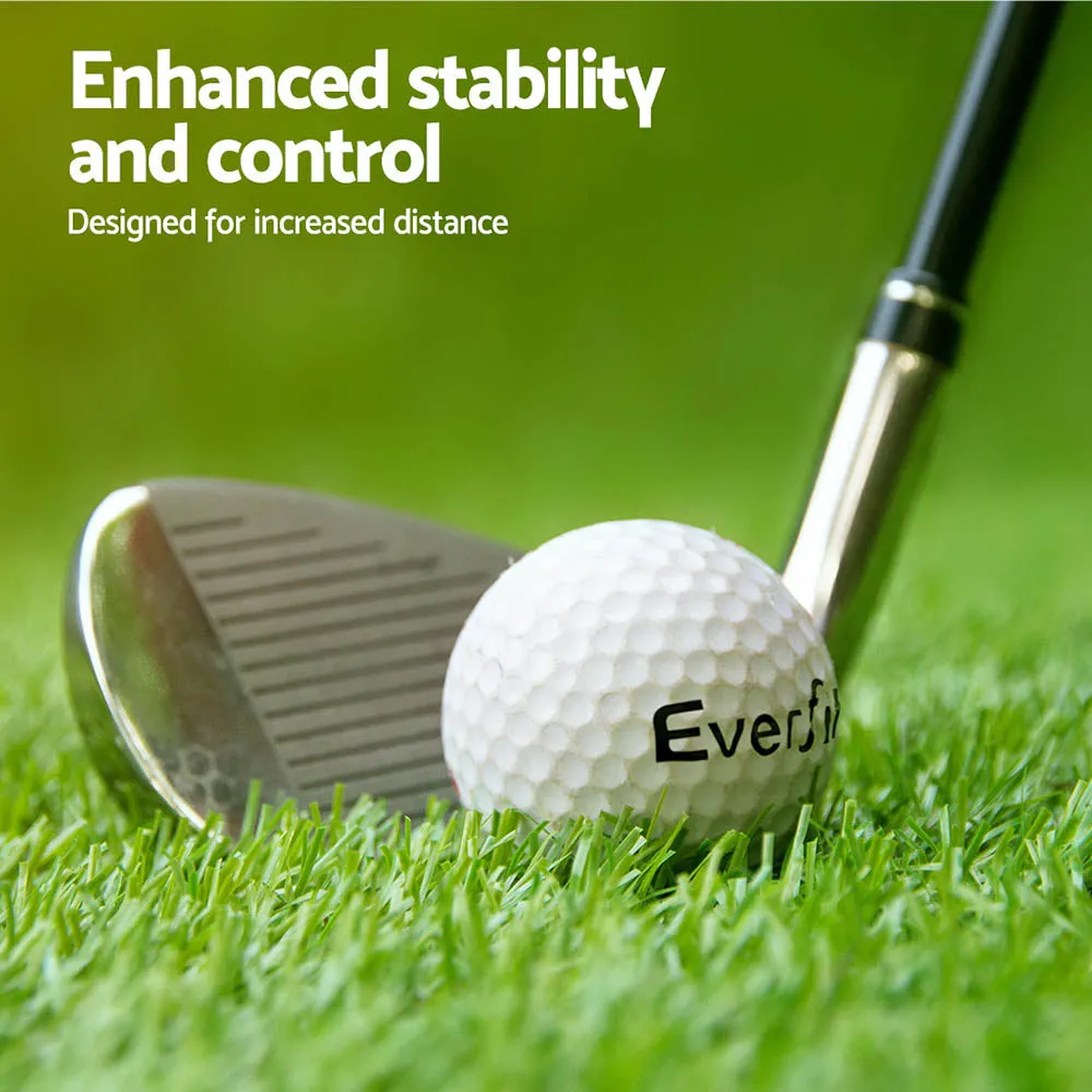 60pcs Dual-Layer Distance Golf Balls for Practice - Everfit
