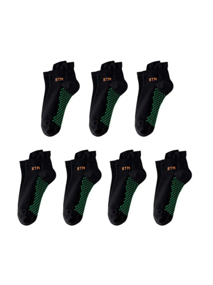 7 Pairs of Anti-slip Breathable Sports Socks