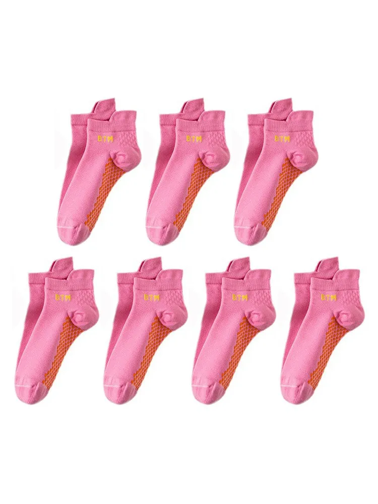 7 Pairs of Anti-slip Breathable Sports Socks