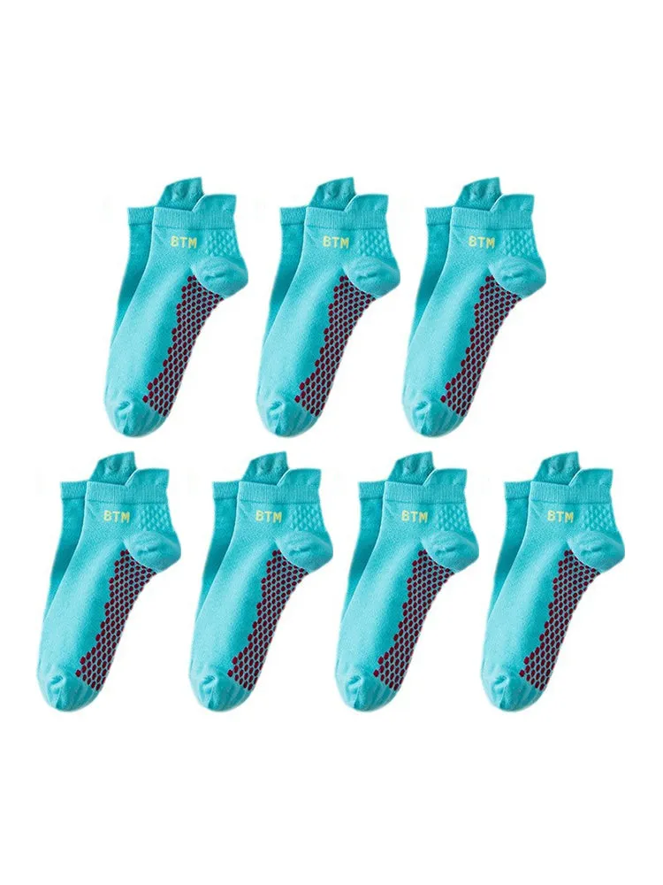 7 Pairs of Anti-slip Breathable Sports Socks