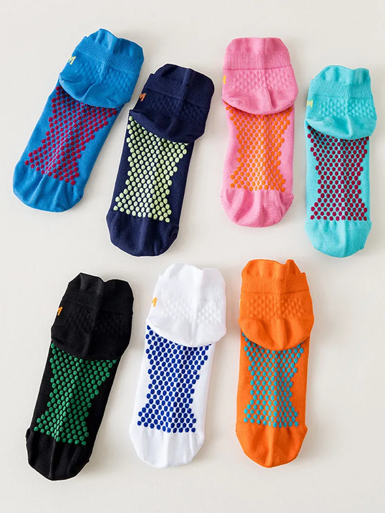 7 Pairs of Anti-slip Breathable Sports Socks