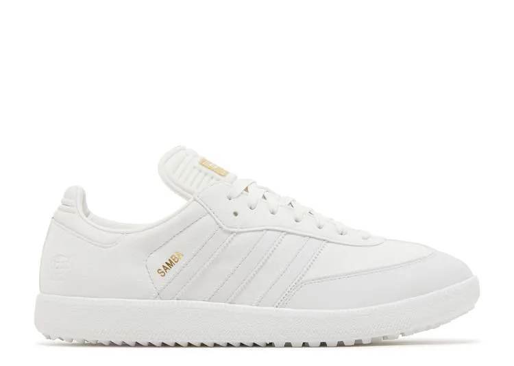 Adidas SAMBA SPIKELESS GOLF SE 'CRYSTAL WHITE' sneakers, white