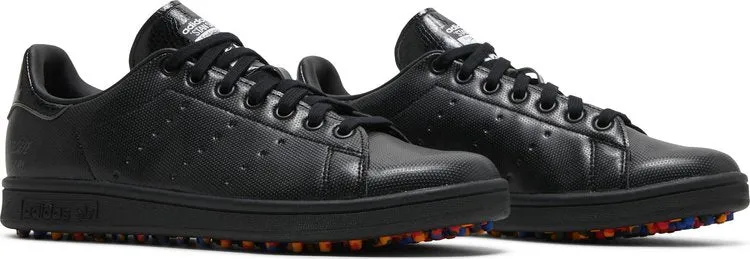 Adidas Stan Smith Primegreen LE Spikeless Golf 'Triple Black' Sneakers, Black