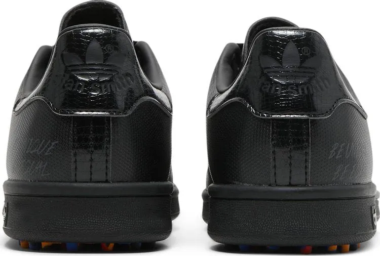 Adidas Stan Smith Primegreen LE Spikeless Golf 'Triple Black' Sneakers, Black