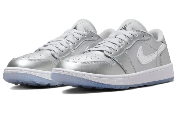 Air Jordan 1 Low Golf 'Giving' in silvermetallic silver/photon dust/white/metallic silver