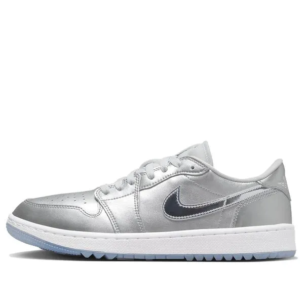 Air Jordan 1 Low Golf 'Giving' in silvermetallic silver/photon dust/white/metallic silver