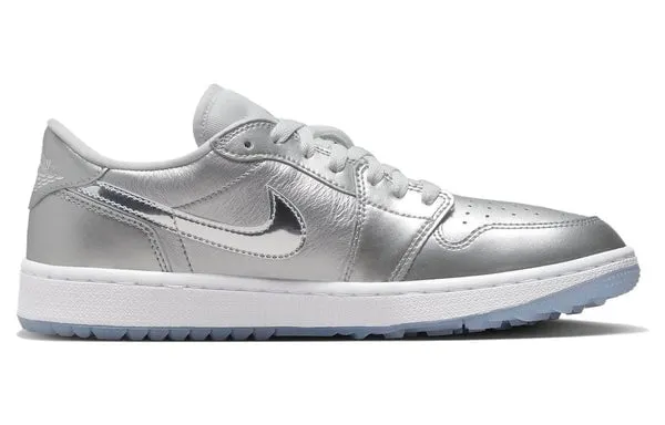 Air Jordan 1 Low Golf 'Giving' in silvermetallic silver/photon dust/white/metallic silver