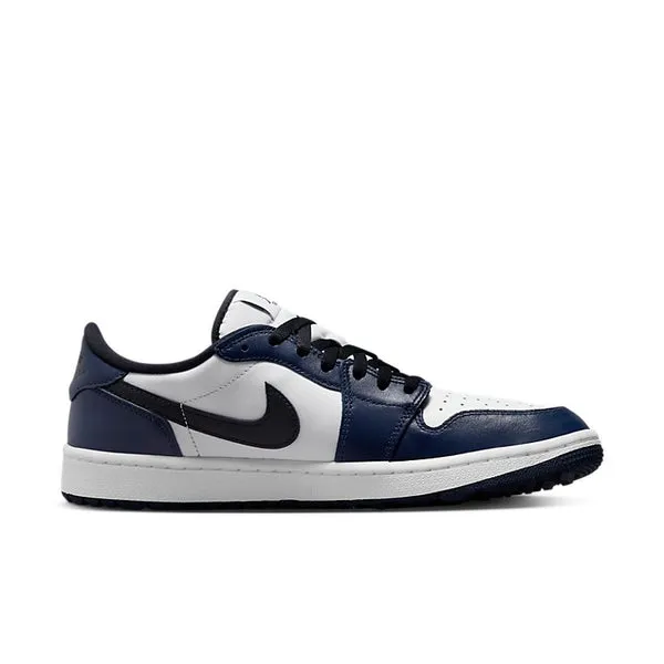 Air Jordan 1 Retro Low Golf 'Midnight Navy' Sneakers, White