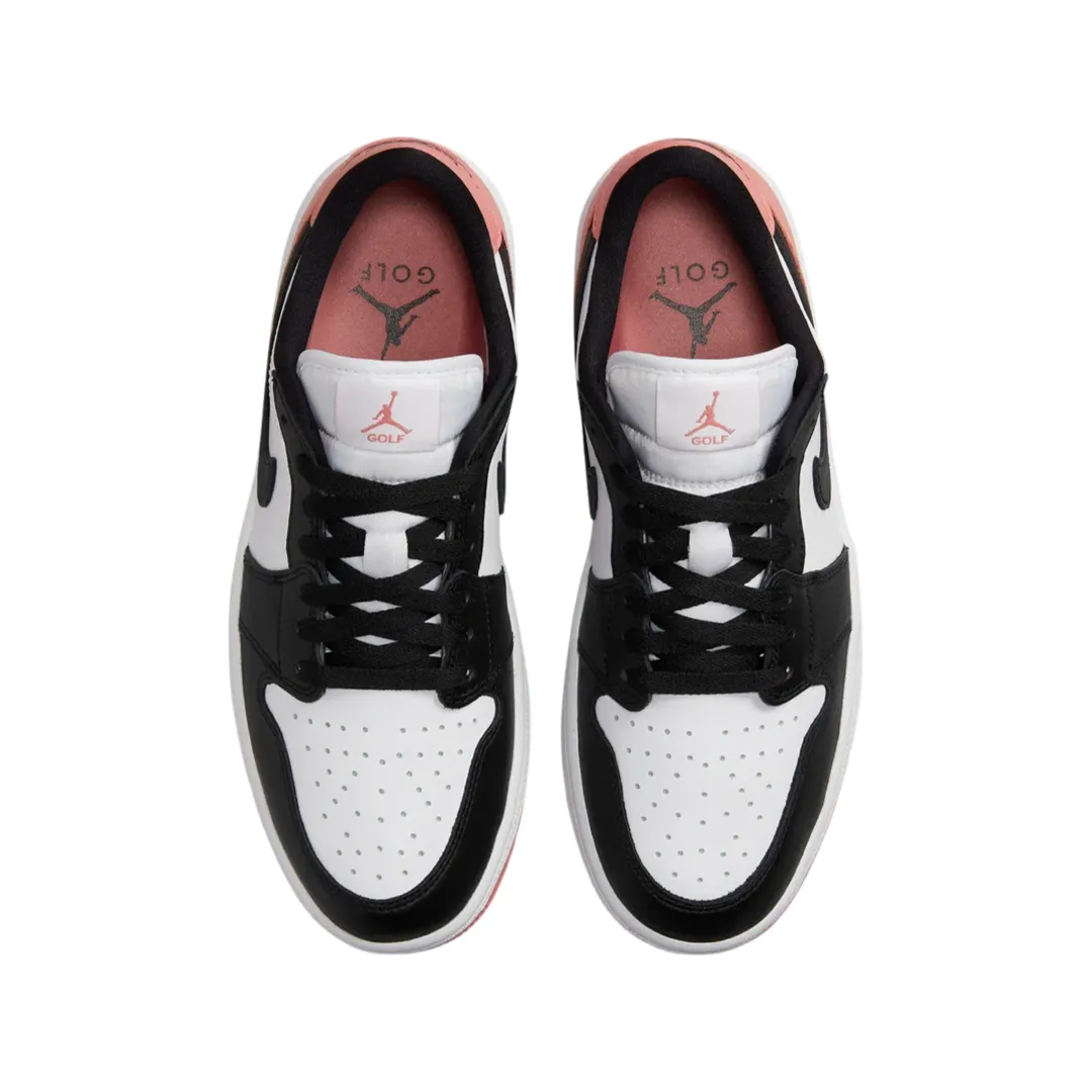 Air Jordan 1 Retro Low Golf Rust Pink White Black Rust Pink