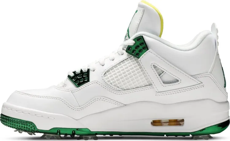 Air Jordan 4 Golf Masters Tournament Sneakers, White