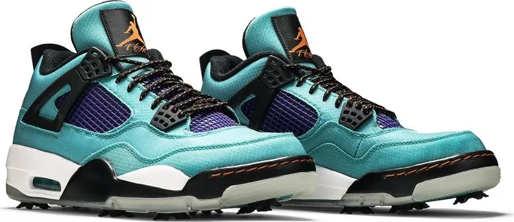 Air Jordan 4 Golf NRG Torrey Pines, turquoise