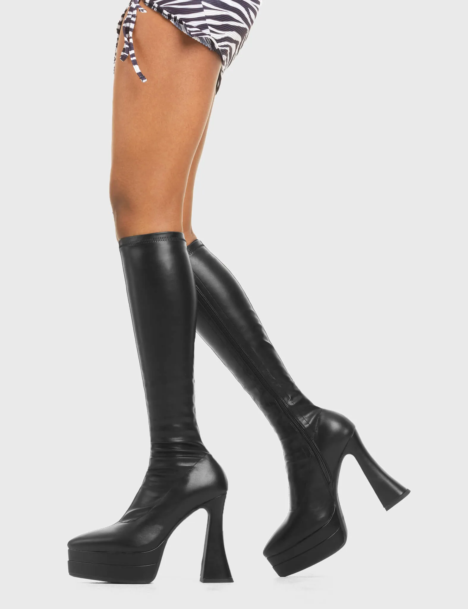 Alter Ego Platform Knee High Boots