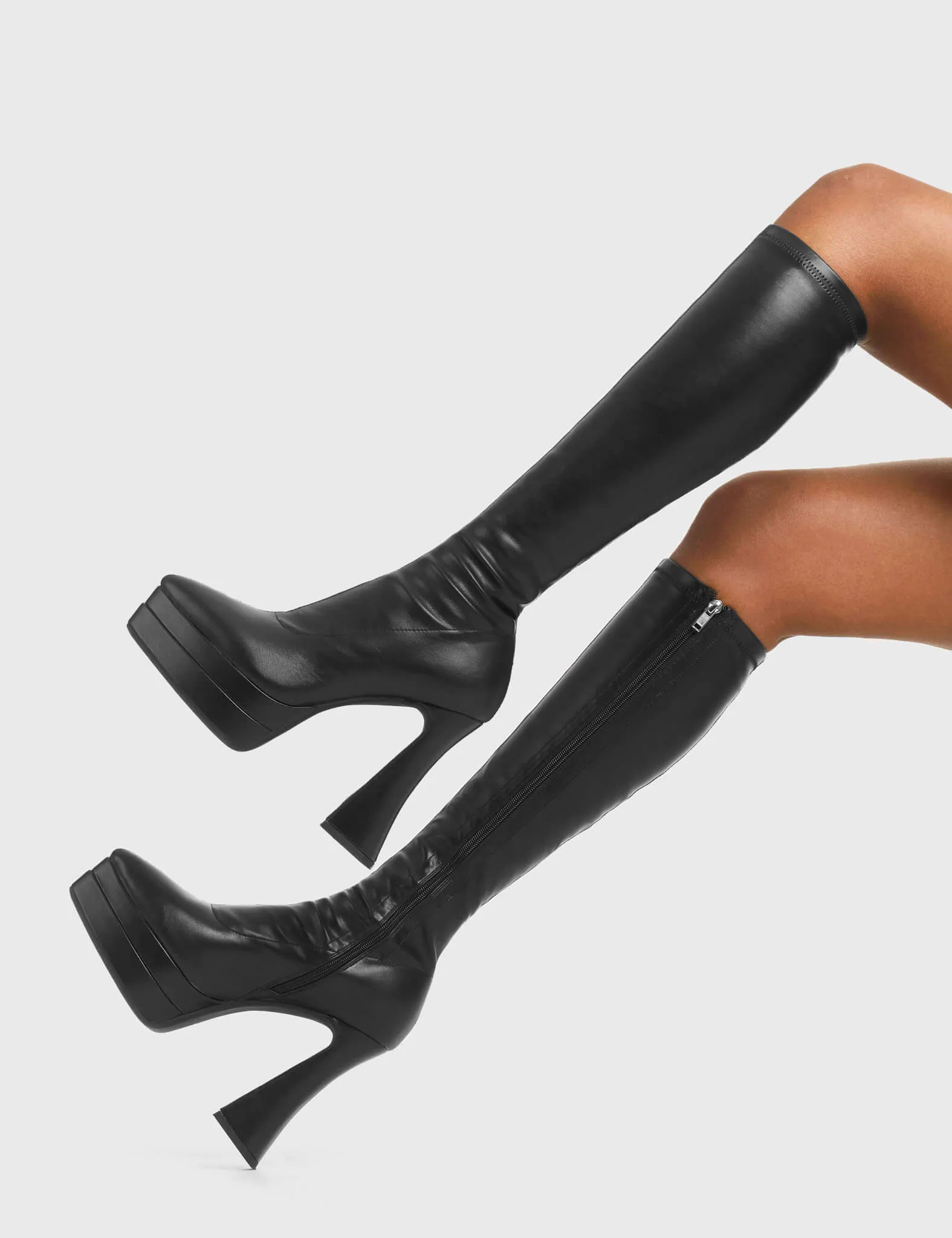 Alter Ego Platform Knee High Boots