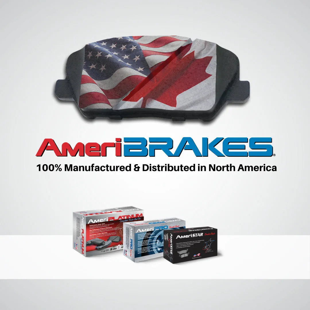 AME PTC Ceramic Brake Pads Front & Rear for Honda Accord Sport Touring 2018-2022