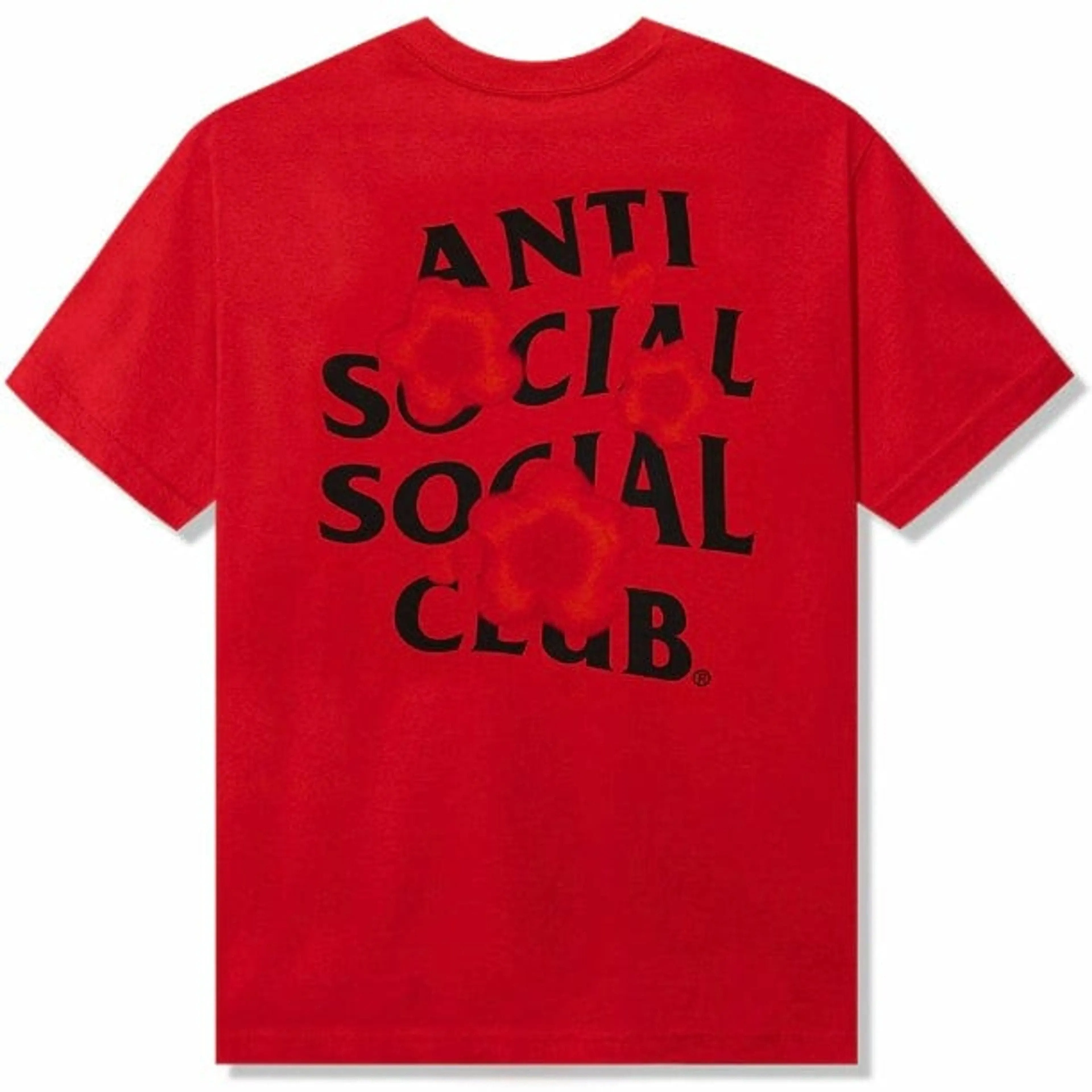Anti Social Social Club Seeing The Feeling Tee Red
