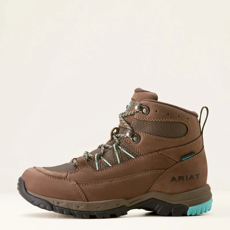 Ariat Ladies Skyline Summit H20 Boots Bitter Brown/Aqua