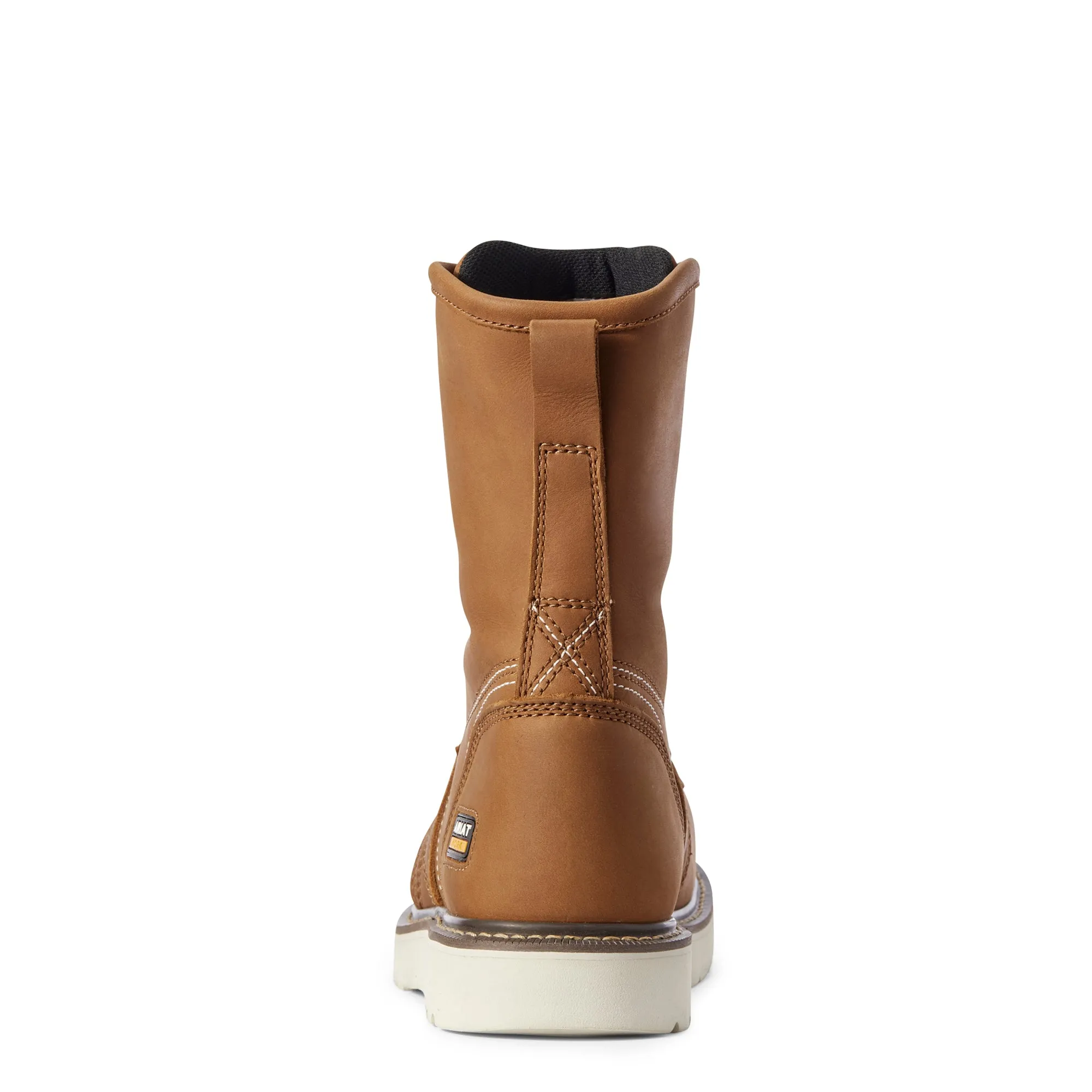 'Ariat' Men's 8" Rebar Wedge EH Comp Toe - Golden Grizzly