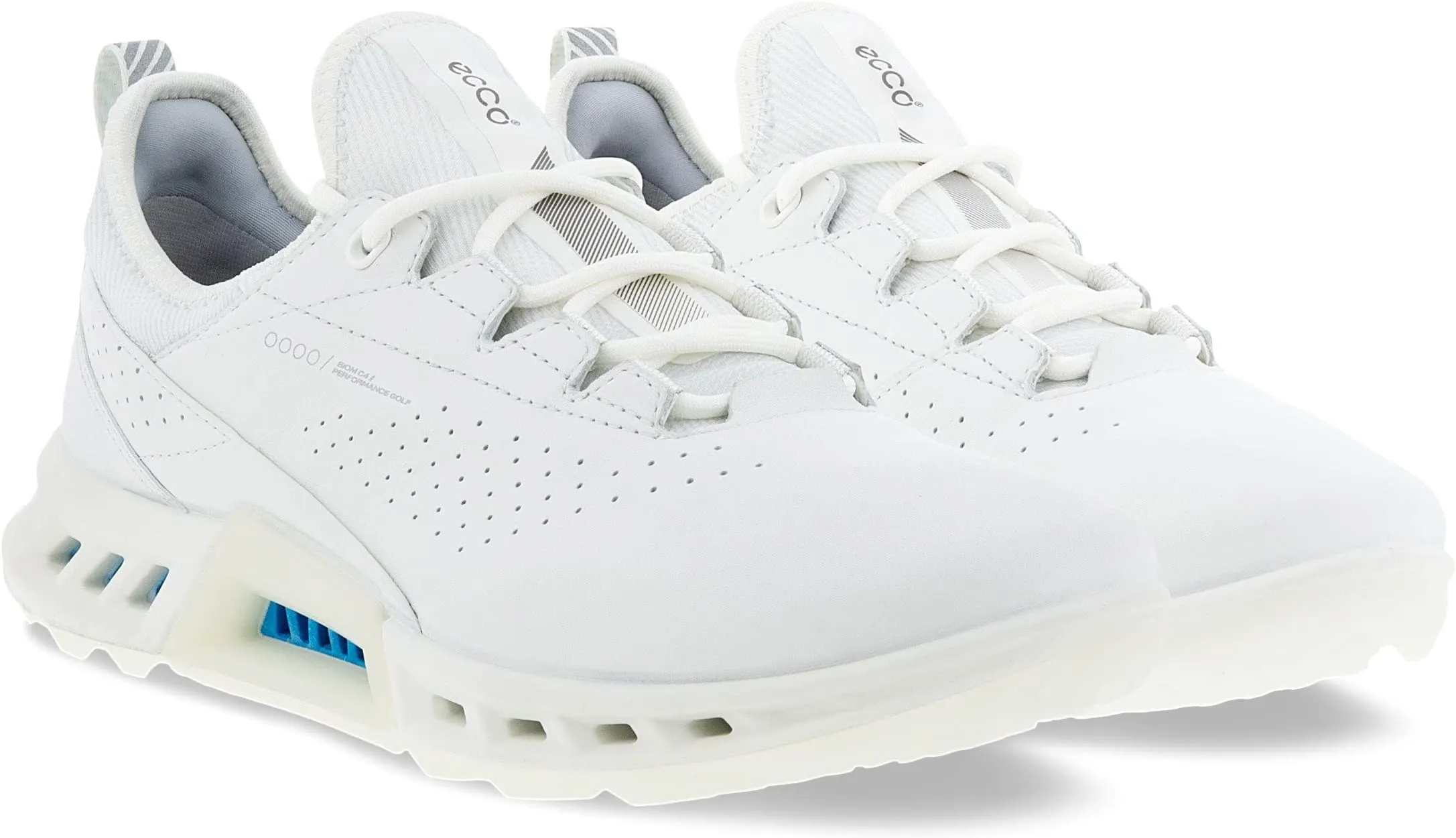 Biom C4 GORE-TEX Waterproof Golf Hybrid Golf Shoes ECCO, White Cow Leather