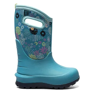 'BOGS' Youth Neo Classic Garden Party - Teal Multi