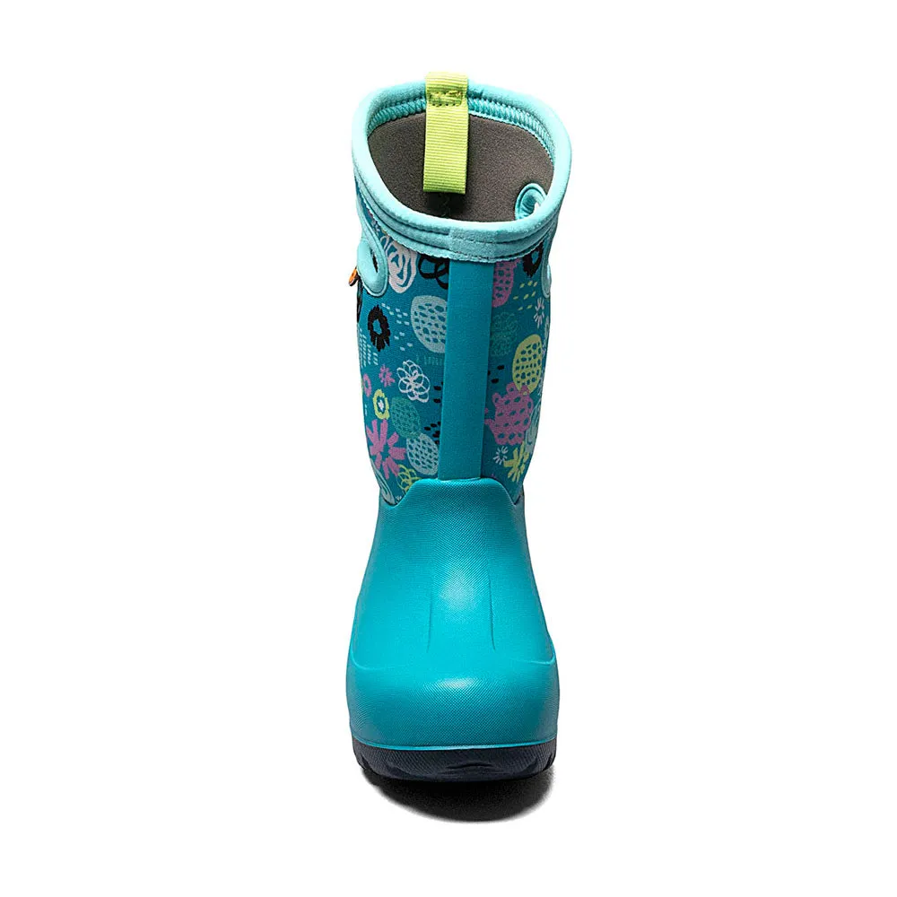 'BOGS' Youth Neo Classic Garden Party - Teal Multi