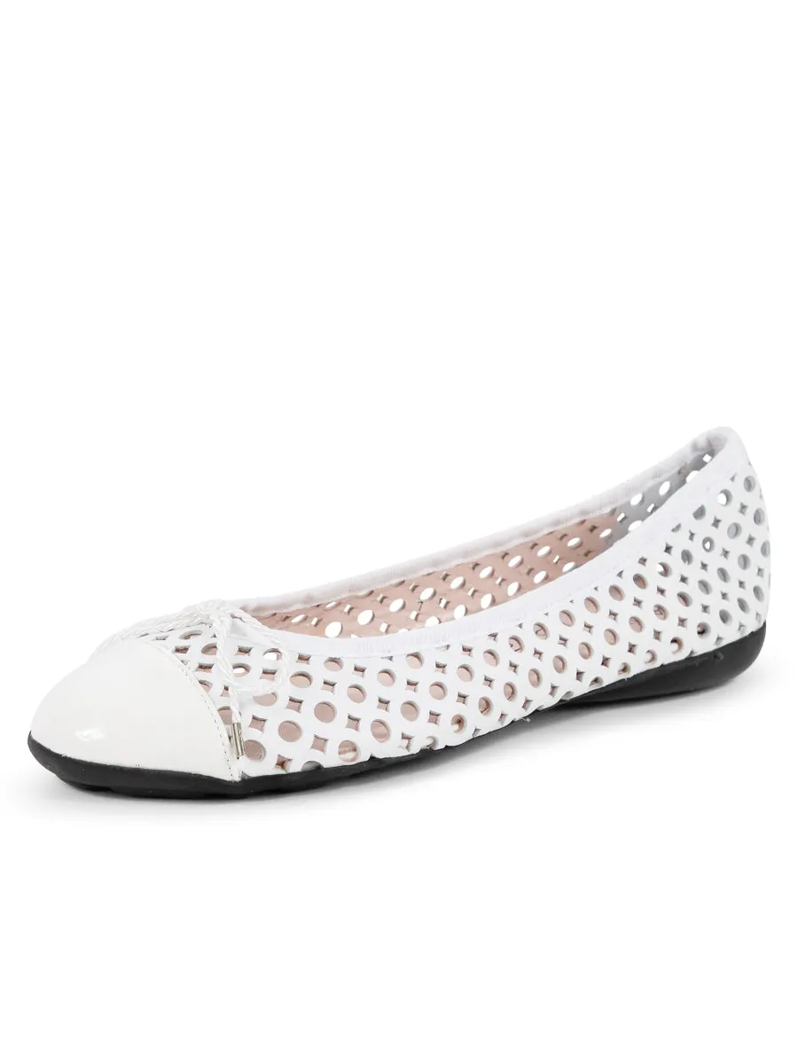 Brandy Perforated Ballet Flat