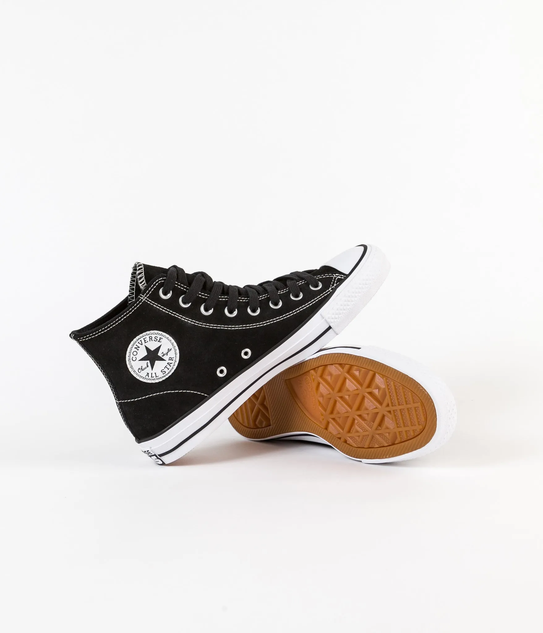 Converse CTAS Pro Hi Shoes - Black / White
