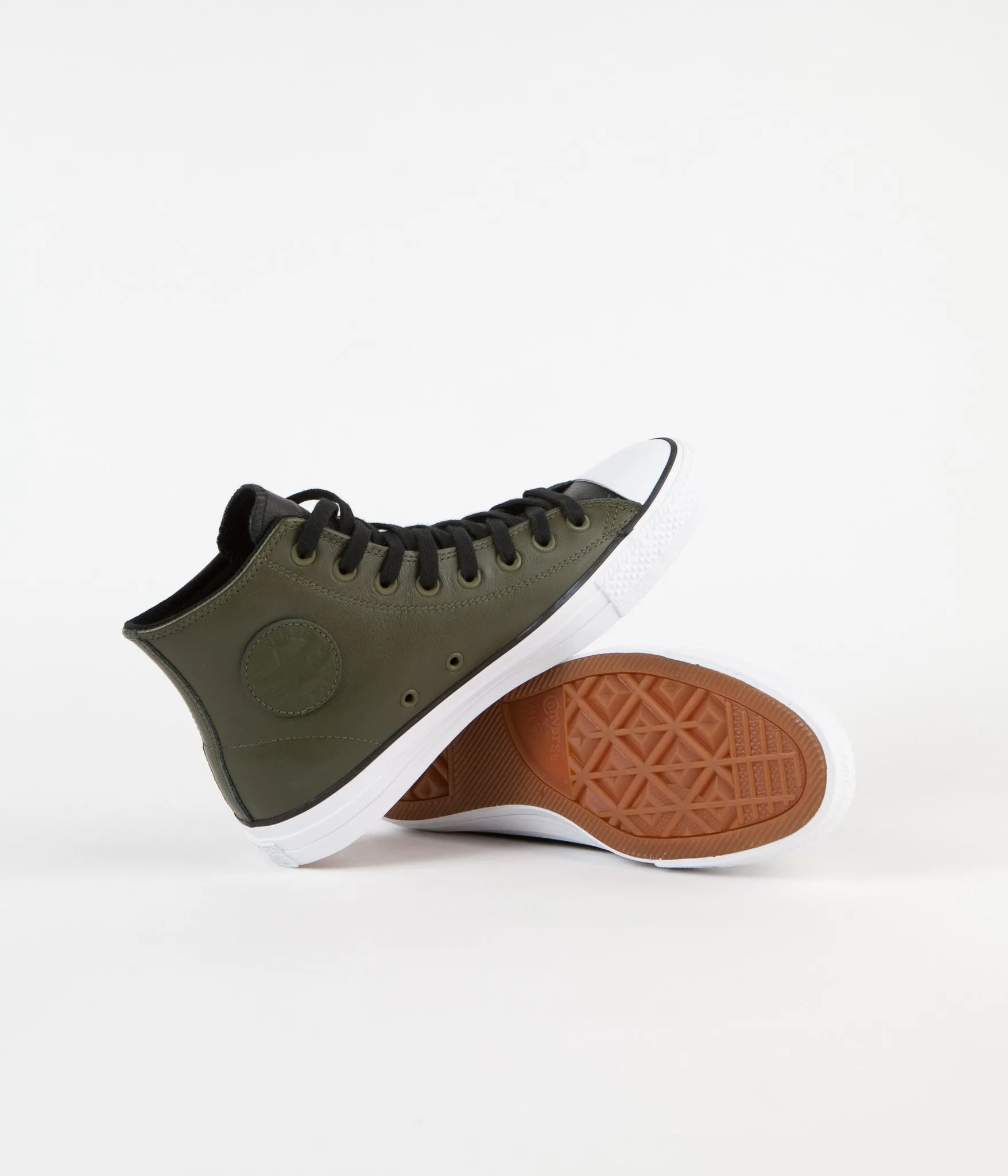 Converse CTAS Pro Hi Shoes - Herbal / Black / White