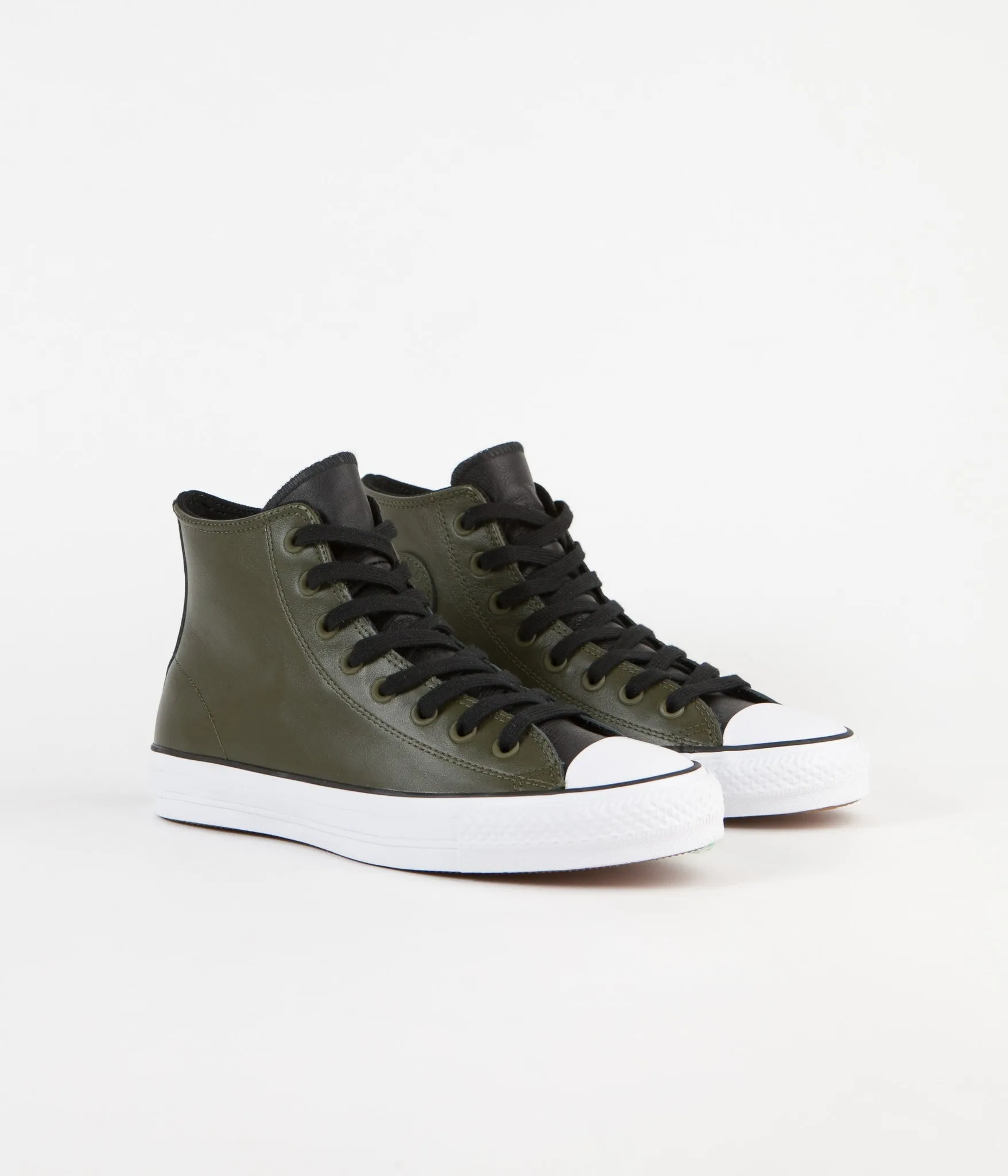 Converse CTAS Pro Hi Shoes - Herbal / Black / White