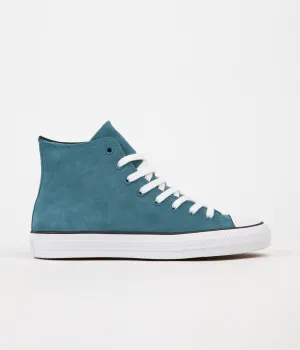 Converse CTAS Pro Hi Shoes - Teal / Black / White