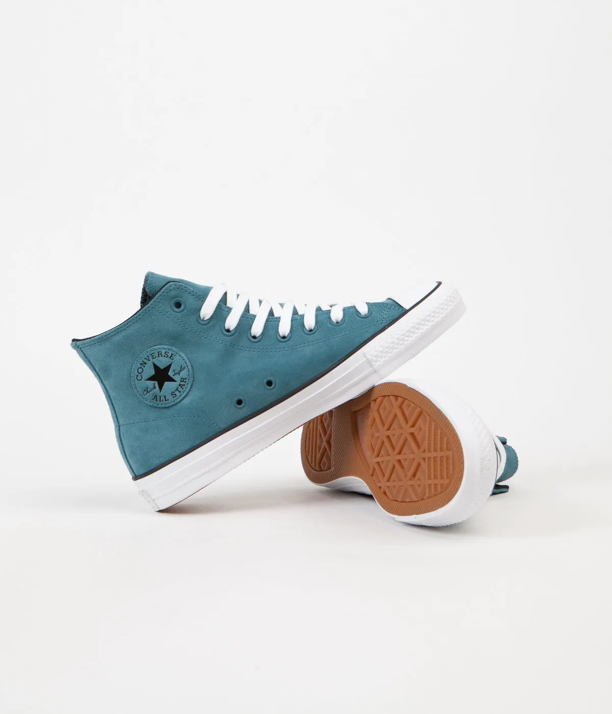 Converse CTAS Pro Hi Shoes - Teal / Black / White