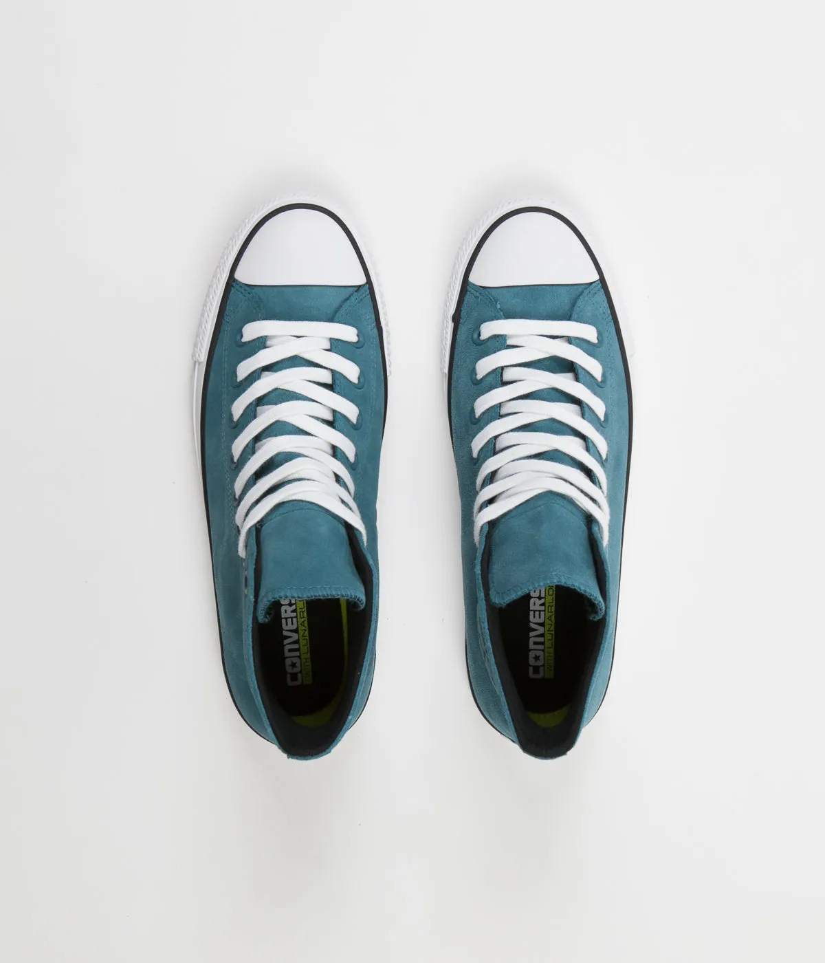 Converse CTAS Pro Hi Shoes - Teal / Black / White