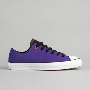 Converse CTAS Pro Leather OX Shoes - Candy Grape / Hot Cocoa / Black