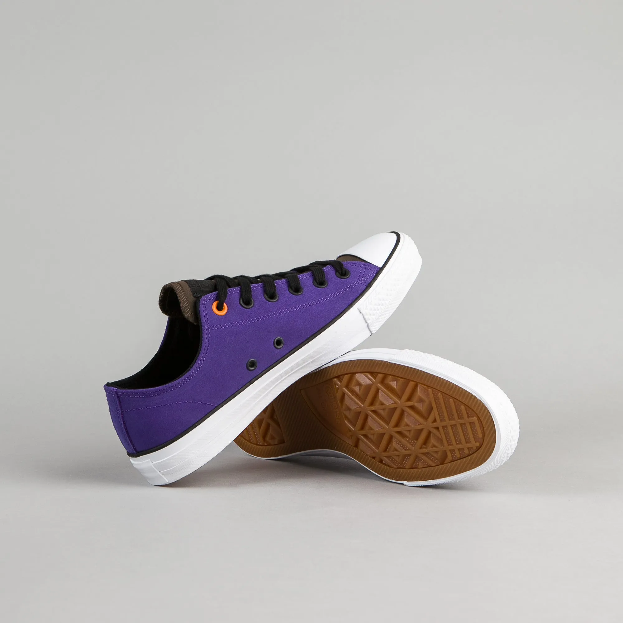 Converse CTAS Pro Leather OX Shoes - Candy Grape / Hot Cocoa / Black