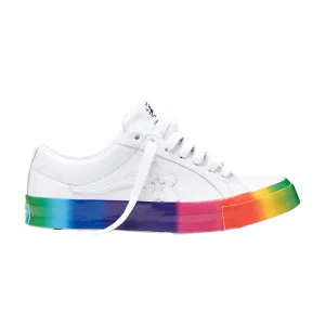 Converse Golf Le Fleur x One Star Ox 'Rainbow' Sneakers, Multicolor