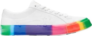 Converse Golf Le Fleur x One Star Ox Rainbow sneakers, white