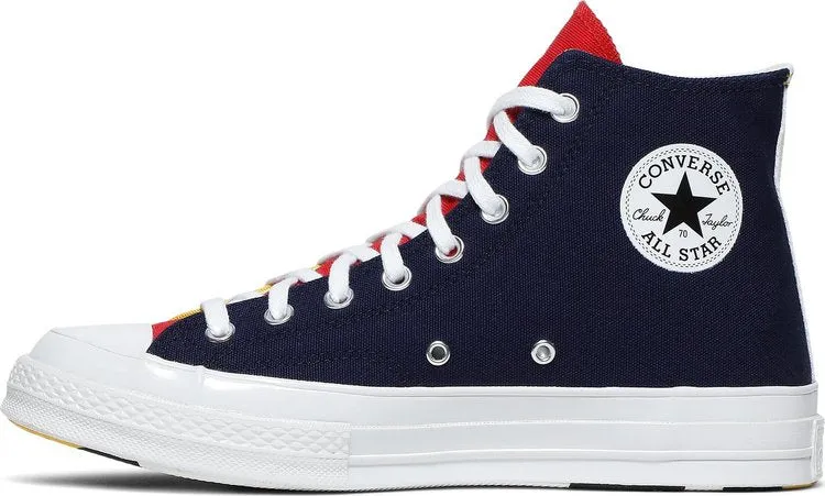 Converse Golf Wang x Chuck 70 High Tri-Panel Sneakers, Multicolor