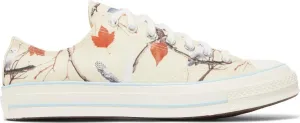 Converse Golf Wang x Chuck 70 Low Owl sneakers, cream