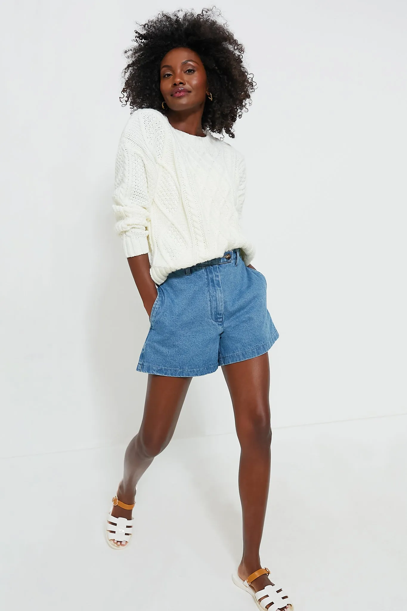Denim Kacey Shorts