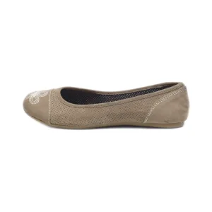 Dolcetta Ballerinas Leather Brown Colour For Women