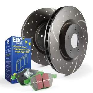 EBC Brakes S3KF1114 S3 Kits Greenstuff 6000 and GD Rotors Truck/SUV