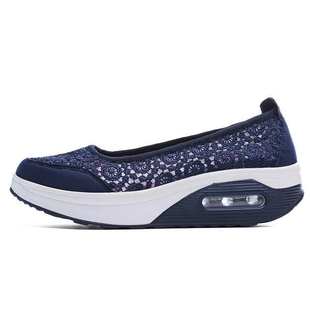 Eva Blunt Women's Soft Platform Shoes