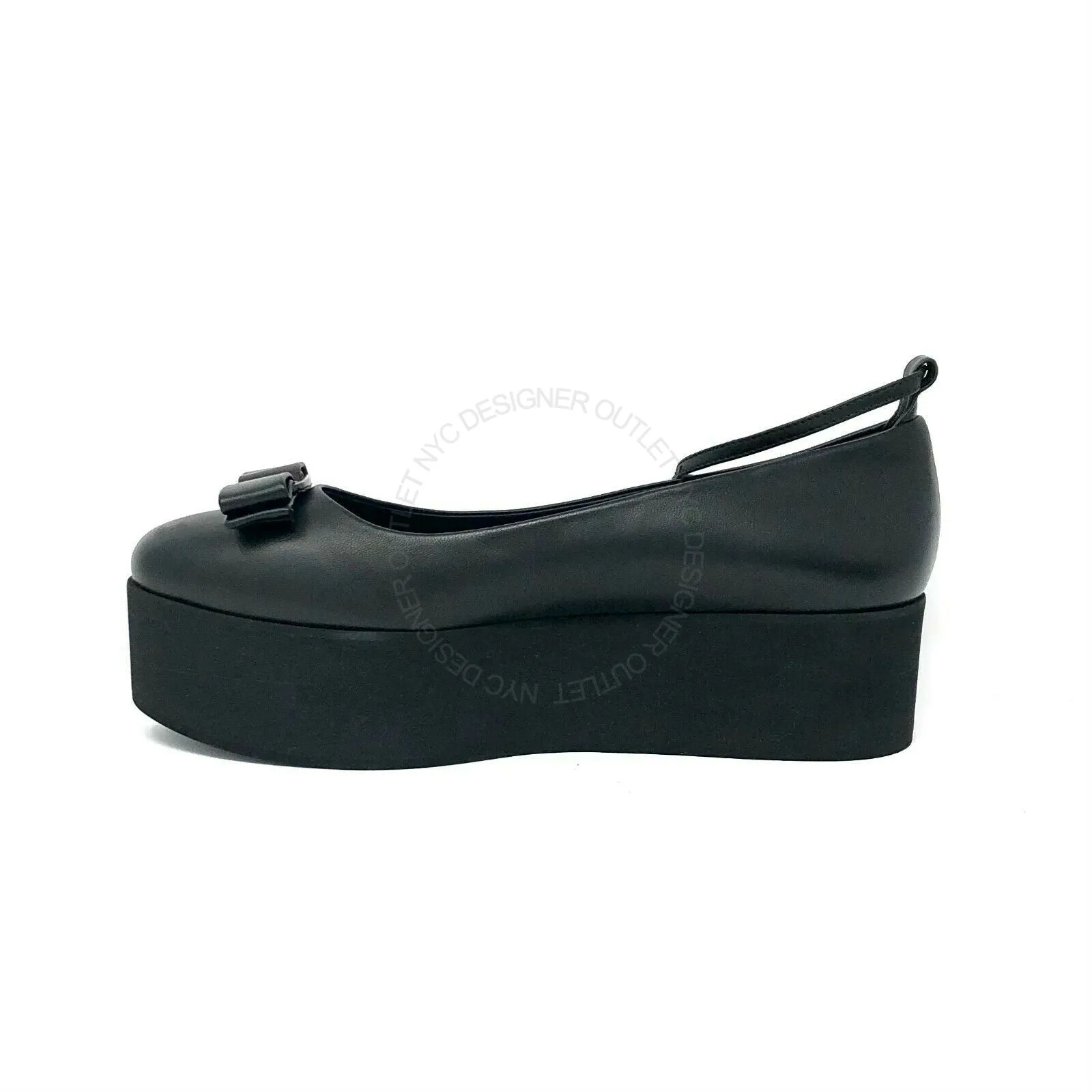 Ferragamo Varinatok Platform Ballet Flats