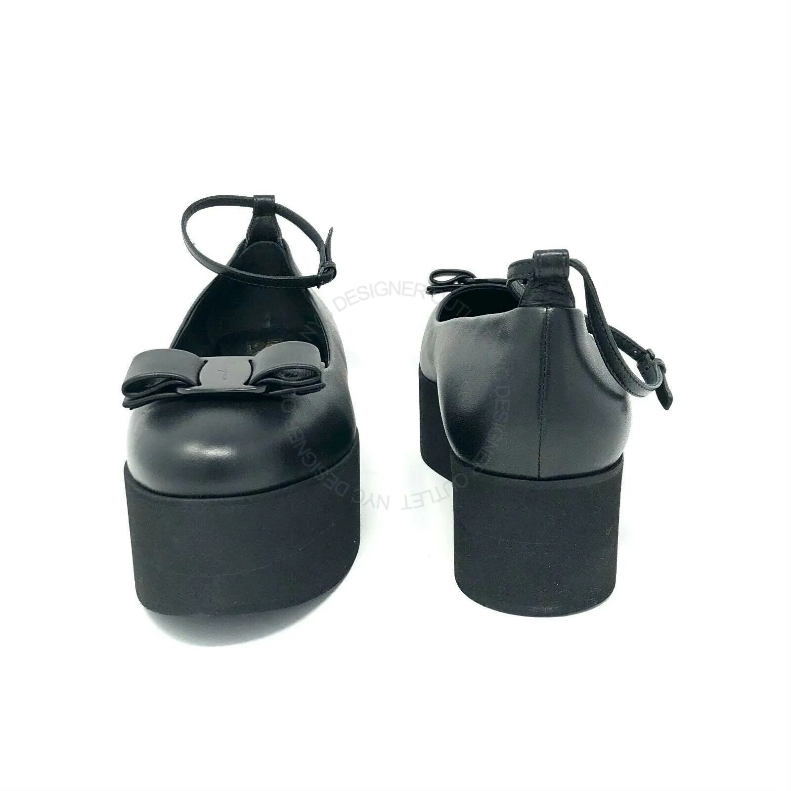 Ferragamo Varinatok Platform Ballet Flats