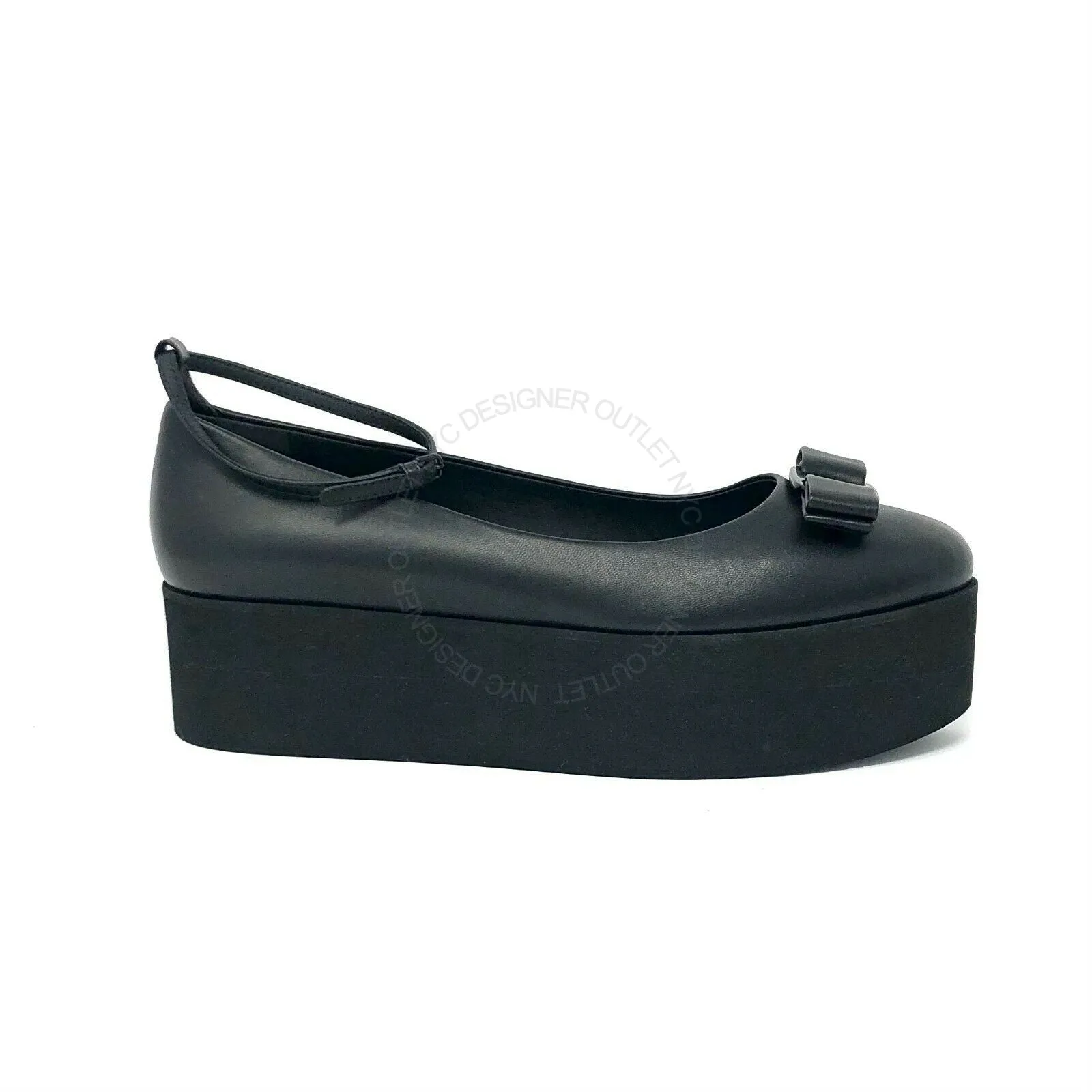 Ferragamo Varinatok Platform Ballet Flats